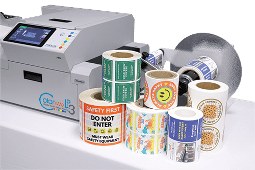 New ColorMaxLP3 Digital Color Label Printer